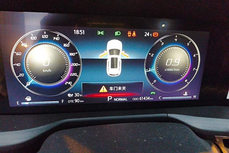 Used CHANGAN CS75 PLUS 2021 2.0T Automatic Flagship Edition Instrument Cluster