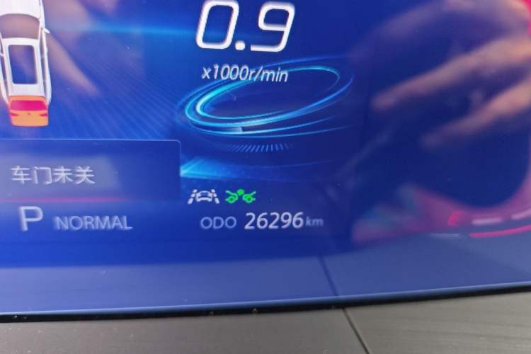 Used CHANGAN CS75 PLUS 2021 2.0T Automatic Pilot Version Odometer Close Up