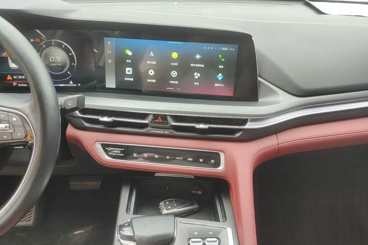 Used CHANGAN CS75 PLUS 2021 2.0T Automatic Flagship Edition Audio And AC Panel