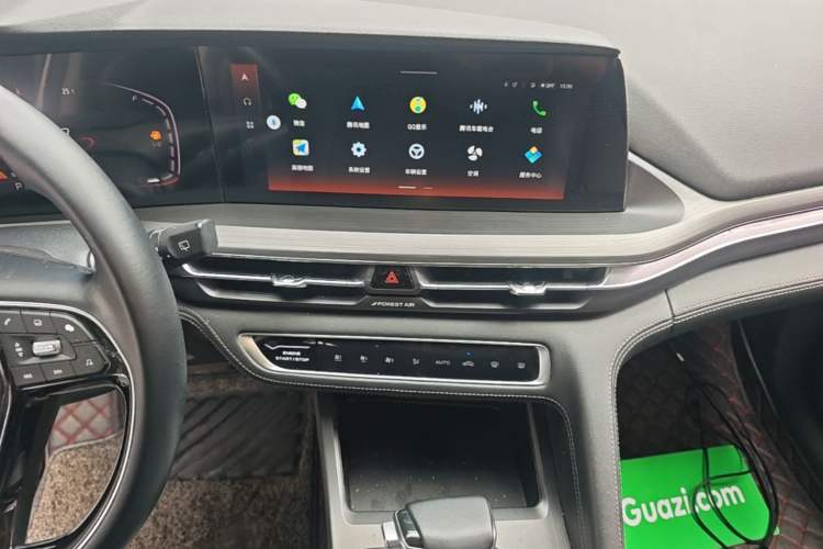 Used CHANGAN CS75 PLUS 2021 1.5T Automatic Luxury Version Audio And AC Panel