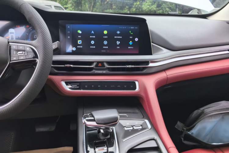 Used CHANGAN CS75 PLUS 2021 2.0T Automatic Flagship Edition Audio And AC Panel