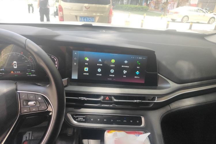 Used CHANGAN CS75 PLUS 2021 2.0T Automatic Pilot Version Audio And AC Panel