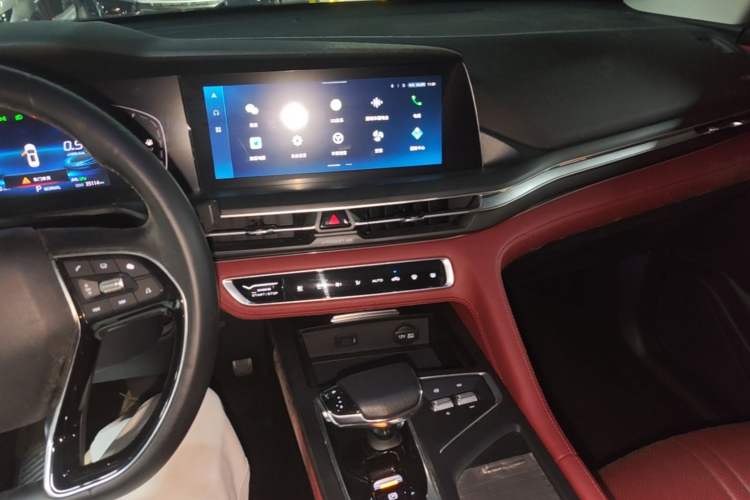Used CHANGAN CS75 PLUS 2021 2.0T Automatic Pilot Version Audio And AC Panel