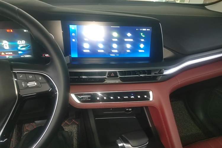 Used CHANGAN CS75 PLUS 2021 1.5T Automatic Pioneer Model Audio And AC Panel