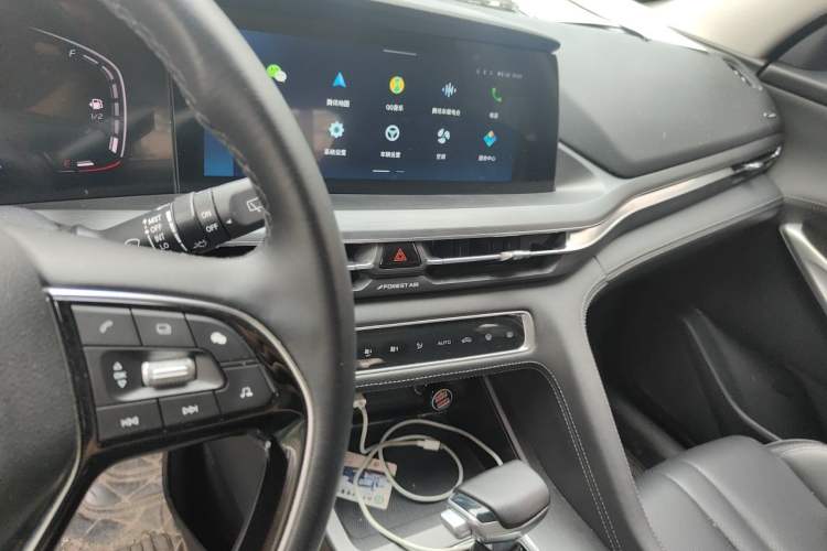 Used CHANGAN CS75 PLUS 2021 1.5T Automatic Luxury Version Audio And AC Panel