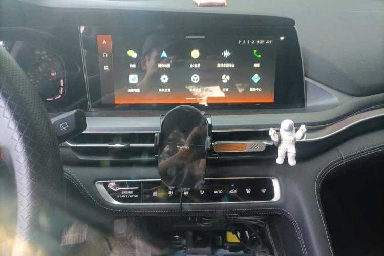Used CHANGAN CS75 PLUS 2021 1.5T Automatic Luxury Version Audio And AC Panel