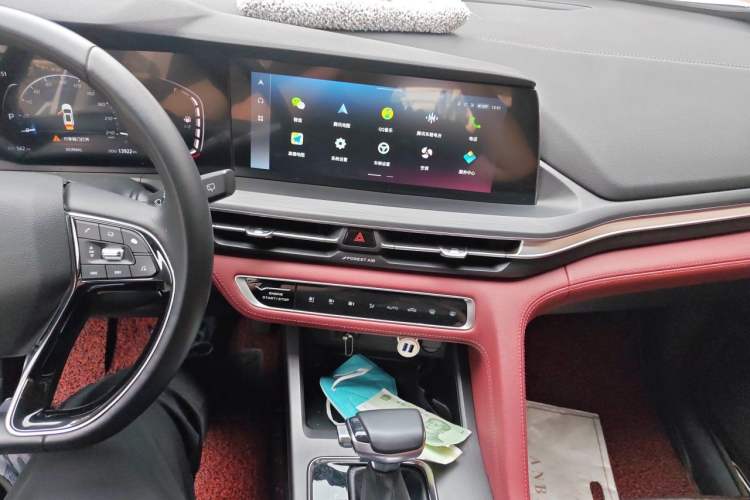 Used CHANGAN CS75 PLUS 2021 1.5T Automatic Luxury Version Audio And AC Panel