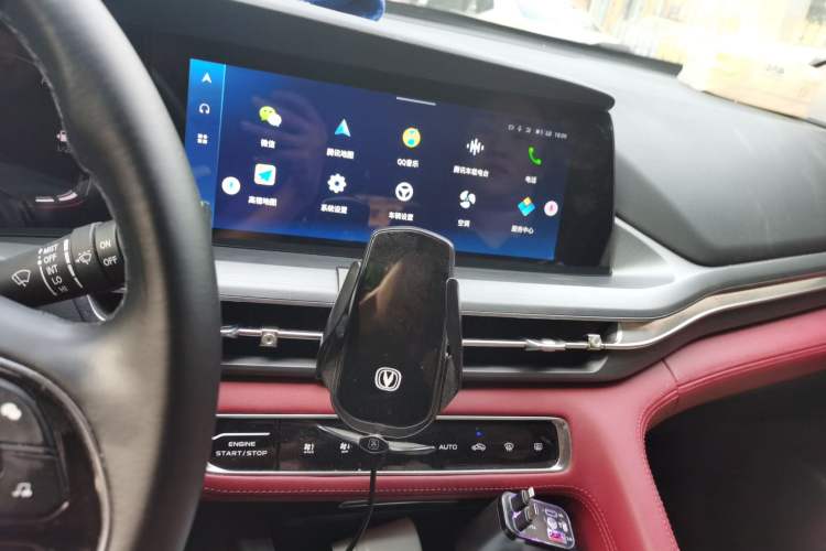 Used CHANGAN CS75 PLUS 2021 2.0T Automatic Flagship Edition Audio And AC Panel