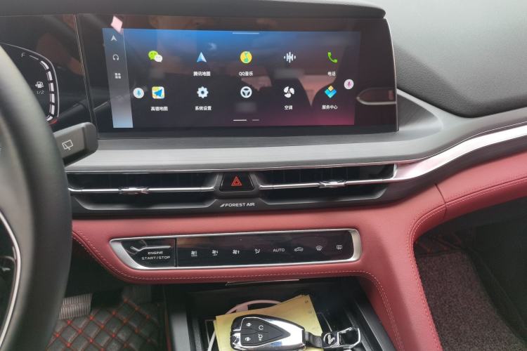 Used CHANGAN CS75 PLUS 2021 2.0T Automatic Pilot Version Audio And AC Panel