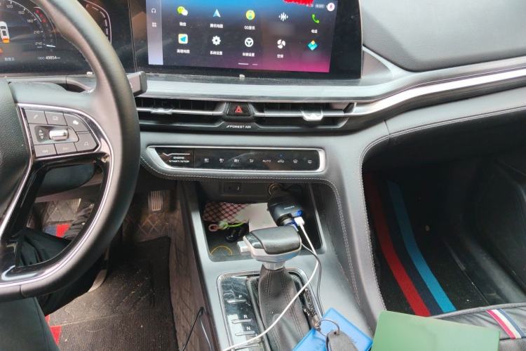 Used CHANGAN CS75 PLUS 2021 1.5T Automatic Luxury Version Audio And AC Panel