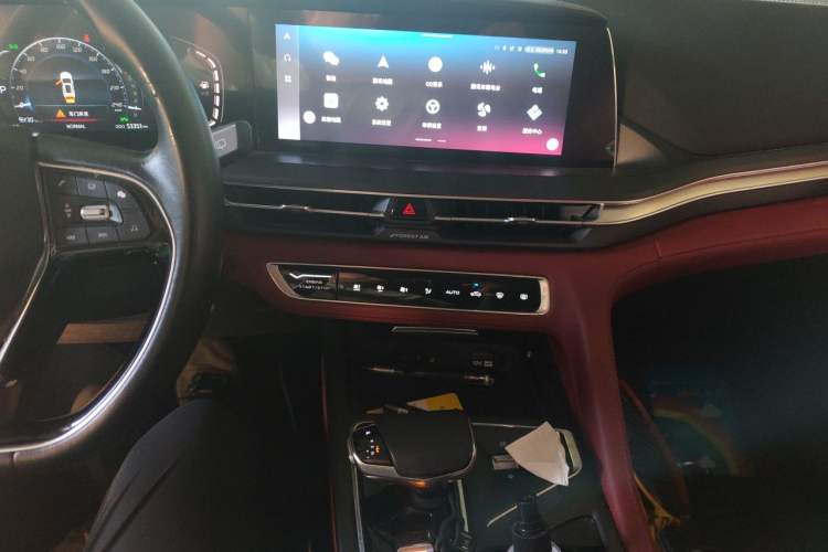Used CHANGAN CS75 PLUS 2021 2.0T Automatic Pilot Version Audio And AC Panel