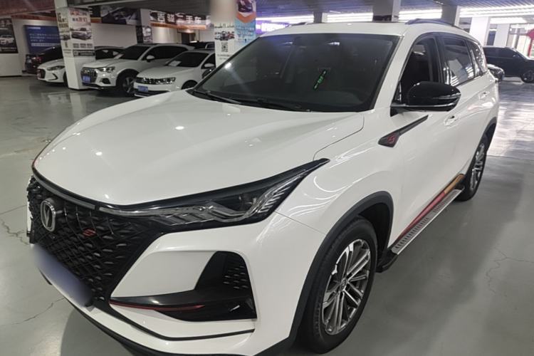 Used CHANGAN CS75 PLUS 2021 1.5T Automatic Prestige Model Guazi used car, China used car export, Used car for sale, Used CHANGAN cars, Cheapest cars for sale