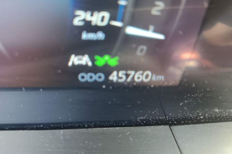 Used CHANGAN CS75 PLUS 2021 2.0T Automatic Pilot Version Odometer Close Up