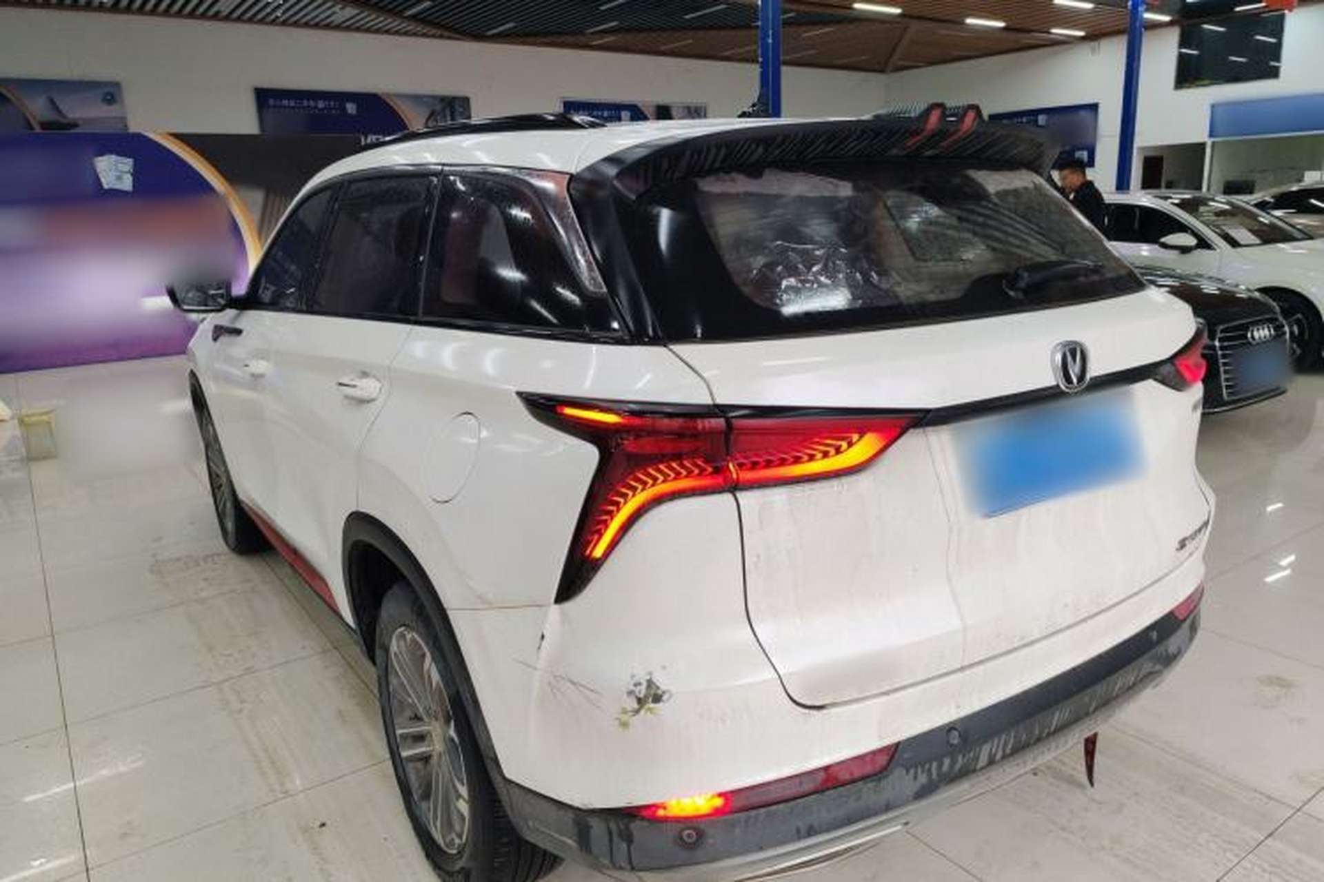 Used CHANGAN CS75 PLUS 2021 1.5T Automatic Luxury Version Rear Left 45 Deg