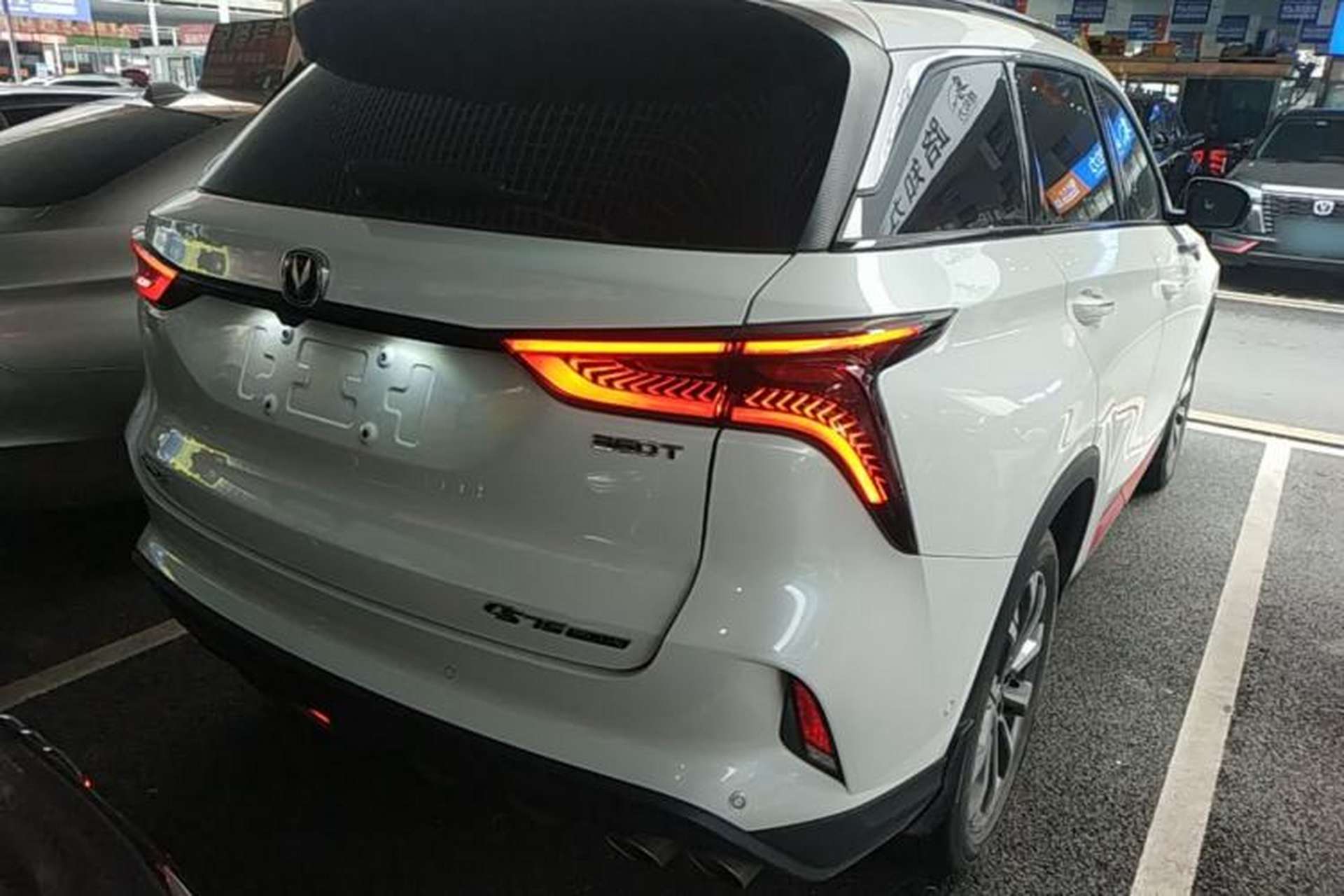 Used CHANGAN CS75 PLUS 2021 2.0T Automatic Flagship Edition Rear Right 45 Deg