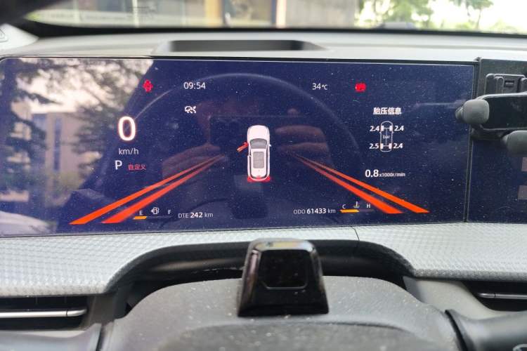 Used CHANGAN CS75 PLUS 2022 2nd Generation 1.5T Automatic Pilot Version Instrument Cluster