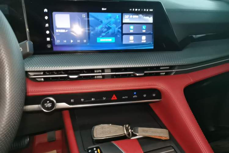 Used CHANGAN CS75 PLUS 2022 2nd Generation 1.5T Automatic Prestige Version Audio And AC Panel