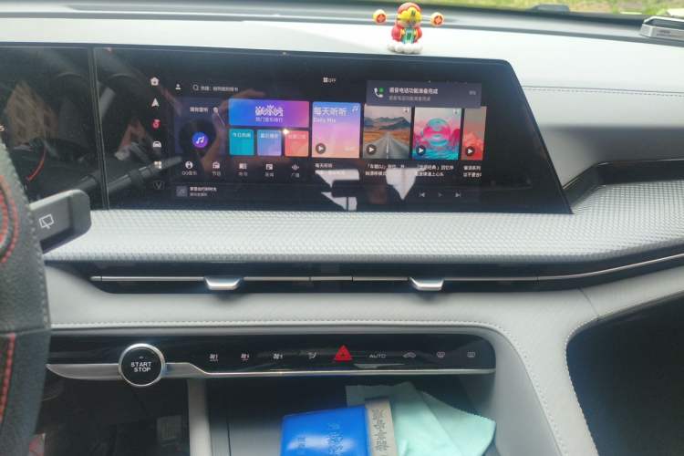 Used CHANGAN CS75 PLUS 2022 2nd Generation 1.5T Automatic Prestige Version Audio And AC Panel