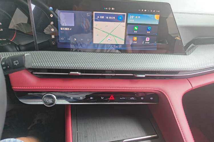 Used CHANGAN CS75 PLUS 2022 2nd Generation 1.5T Automatic Prestige Version Audio And AC Panel