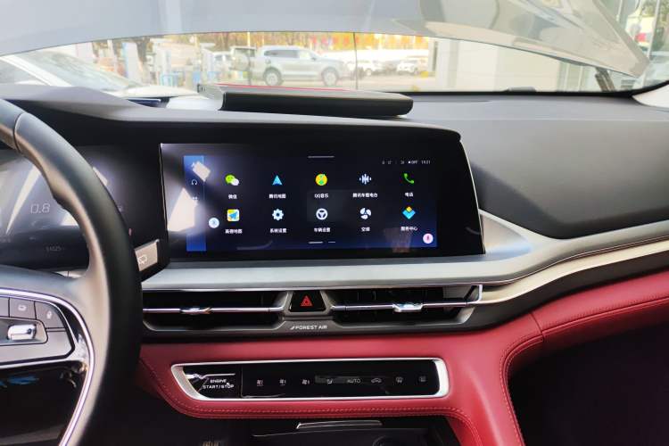 Used CHANGAN CS75 PLUS 2022 Classic Edition 1.5T Automatic Pioneer Model Audio And AC Panel