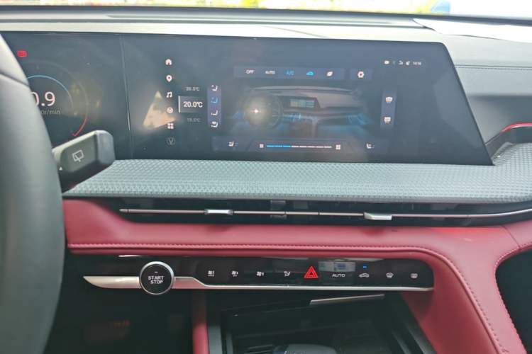 Used CHANGAN CS75 PLUS 2022 2nd Generation 1.5T Automatic Prestige Version Audio And AC Panel