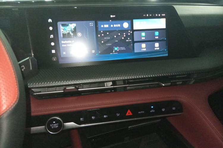 Used CHANGAN CS75 PLUS 2022 2nd Generation 1.5T Automatic Prestige Version Audio And AC Panel