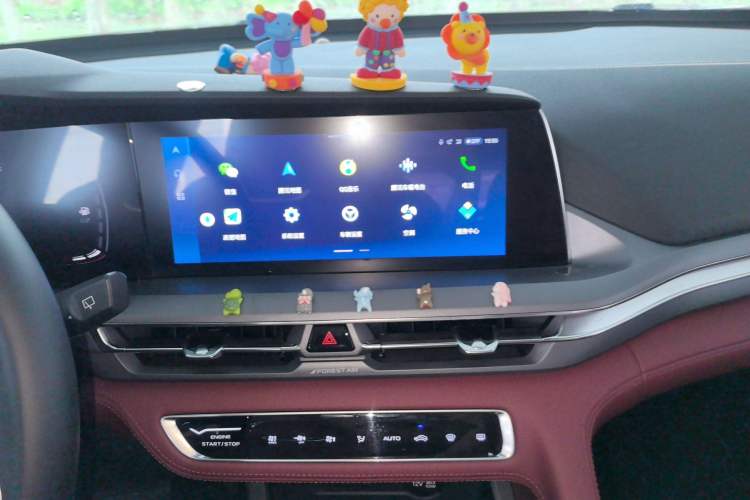 Used CHANGAN CS75 PLUS 2022 Classic Edition 1.5T Automatic Pioneer Model Audio And AC Panel