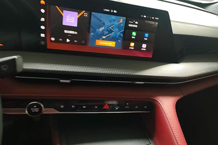 Used CHANGAN CS75 PLUS 2022 2nd Generation 1.5T Automatic Prestige Version Audio And AC Panel