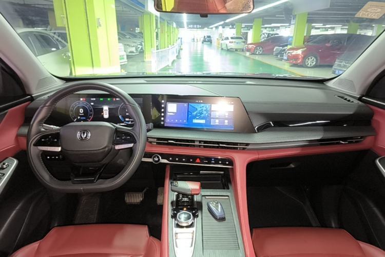 Used CHANGAN CS75 PLUS 2022 Second-Generation 2.0T Automatic Prestige Model Center Console