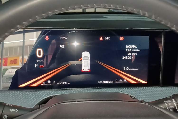 Used CHANGAN CS75 PLUS 2022 2nd Generation 1.5T Automatic Prestige Version Instrument Cluster