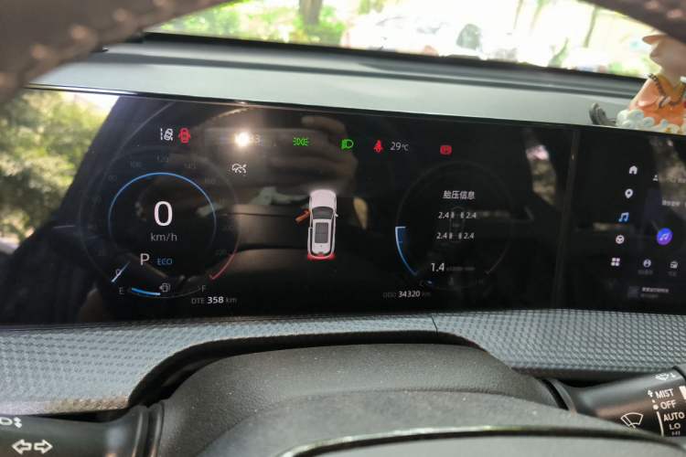 Used CHANGAN CS75 PLUS 2022 2nd Generation 1.5T Automatic Prestige Version Instrument Cluster