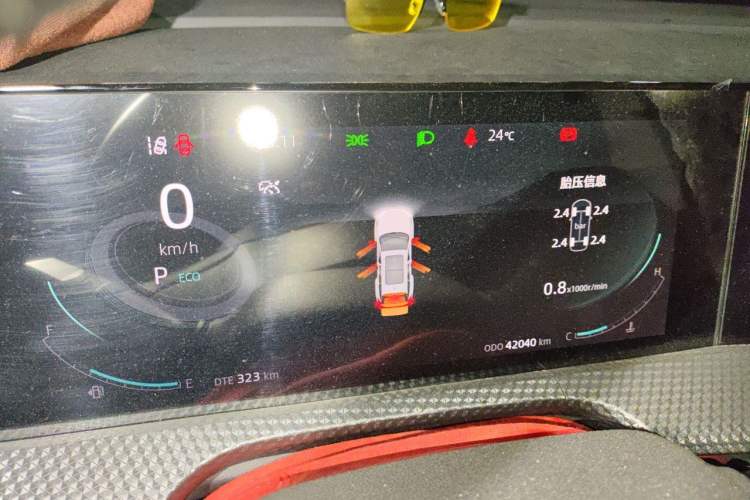 Used CHANGAN CS75 PLUS 2022 2nd Generation 1.5T Automatic Prestige Version Instrument Cluster