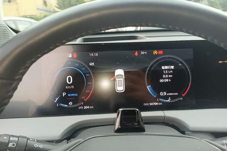 Used CHANGAN CS75 PLUS 2022 2nd Generation 2.0T Automatic Flagship Version Instrument Cluster
