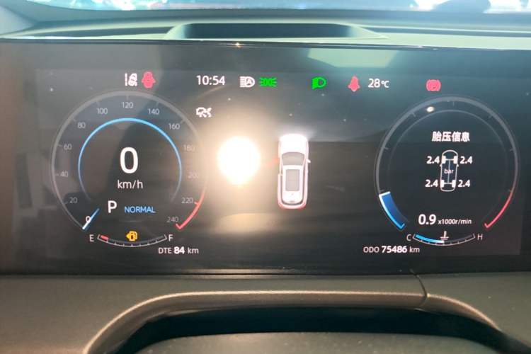 Used CHANGAN CS75 PLUS 2022 2nd Generation 2.0T Automatic Navigation Version Instrument Cluster