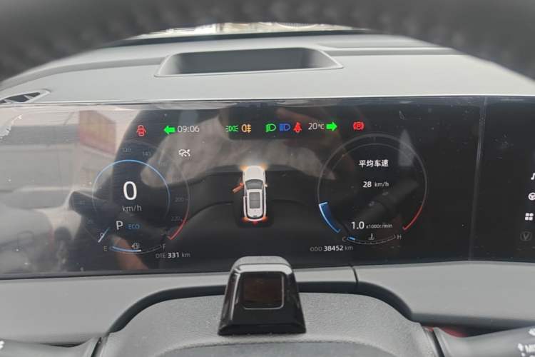 Used CHANGAN CS75 PLUS 2022 2nd Generation 2.0T Automatic Flagship Version Instrument Cluster