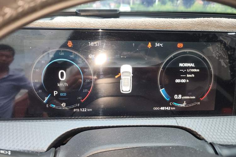 Used CHANGAN CS75 PLUS 2022 2nd Generation 1.5T Automatic Prestige Version Instrument Cluster