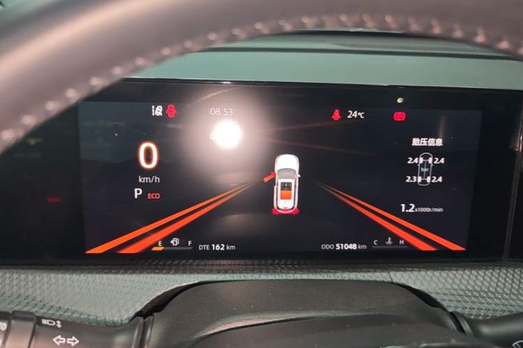 Used CHANGAN CS75 PLUS 2022 Second-Generation 2.0T Automatic Prestige Model Instrument Cluster