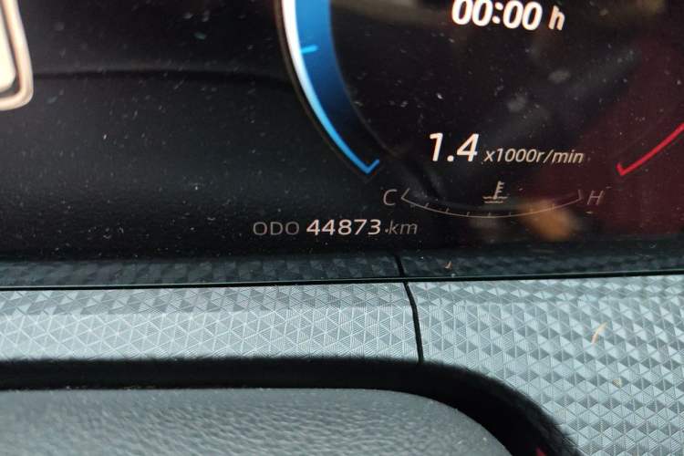 Used CHANGAN CS75 PLUS 2022 2nd Generation 1.5T Automatic Prestige Version Odometer Close Up