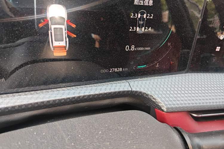 Used CHANGAN CS75 PLUS 2022 2nd Generation 1.5T Automatic Prestige Version Odometer Close Up