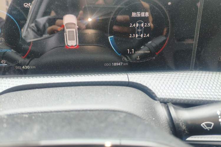 Used CHANGAN CS75 PLUS 2022 2nd Generation 1.5T Automatic Prestige Version Odometer Close Up