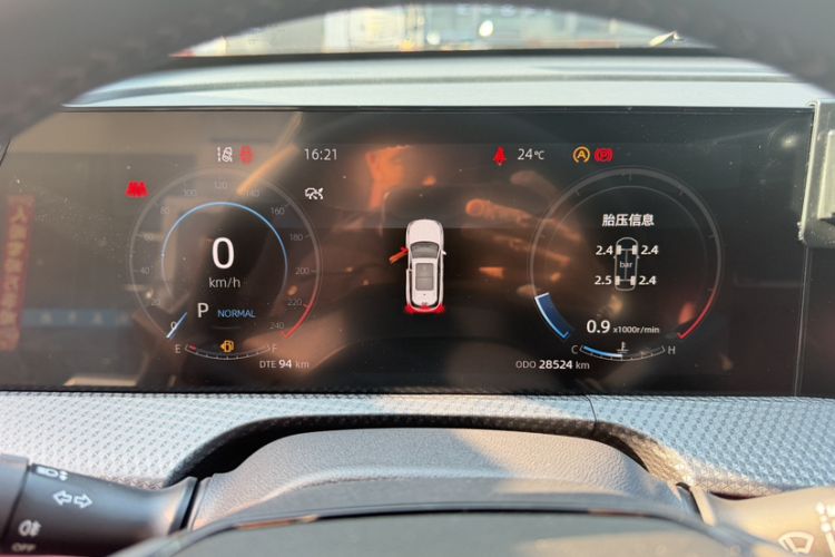 Used CHANGAN CS75 PLUS 2022 2nd Generation 1.5T Automatic Prestige Version Odometer Close Up
