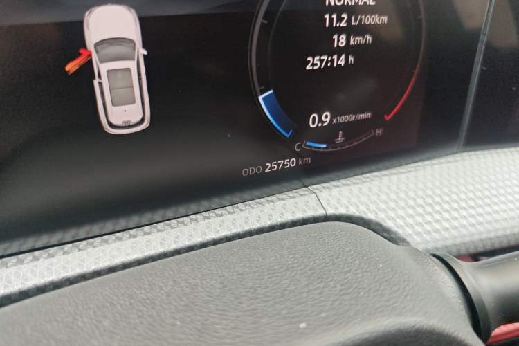 Used CHANGAN CS75 PLUS 2022 2nd Generation 1.5T Automatic Prestige Version Odometer Close Up