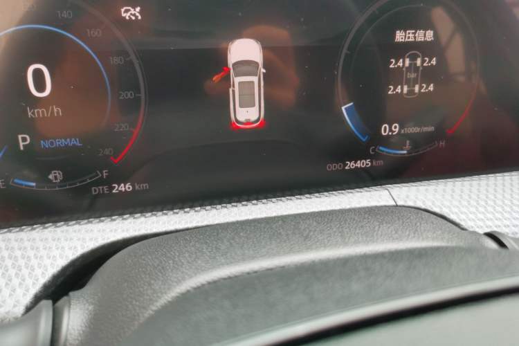 Used CHANGAN CS75 PLUS 2022 2nd Generation 1.5T Automatic Prestige Version Odometer Close Up