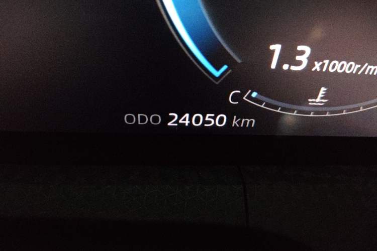 Used CHANGAN CS75 PLUS 2022 2nd Generation 1.5T Automatic Prestige Version Odometer Close Up