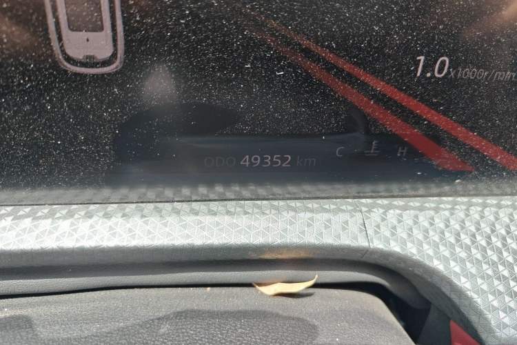 Used CHANGAN CS75 PLUS 2022 2nd Generation 1.5T Automatic Luxury Edition Odometer Close Up