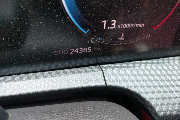 Used CHANGAN CS75 PLUS 2022 2nd Generation 1.5T Automatic Pilot Version Odometer Close Up