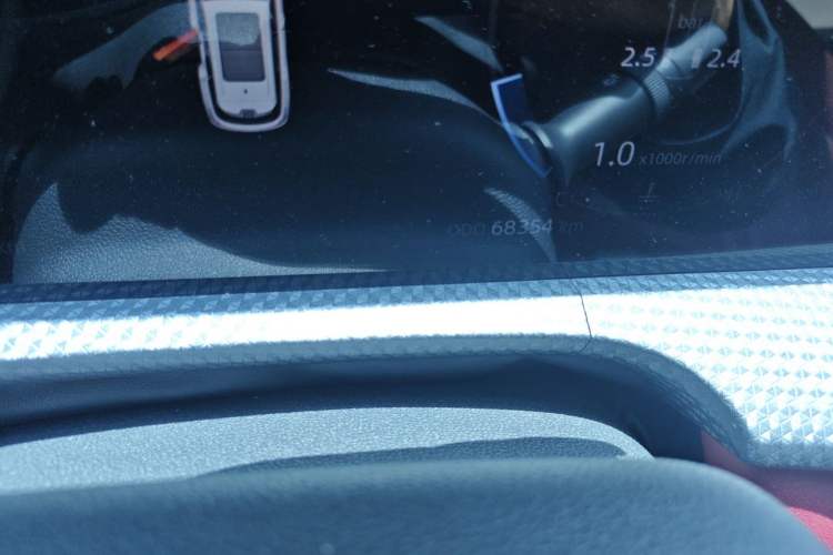 Used CHANGAN CS75 PLUS 2022 2nd Generation 1.5T Automatic Prestige Version Odometer Close Up