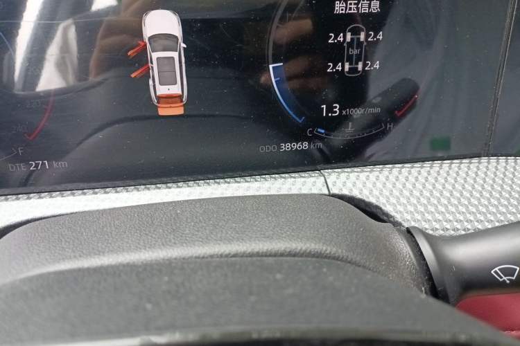 Used CHANGAN CS75 PLUS 2022 2nd Generation 1.5T Automatic Prestige Version Odometer Close Up