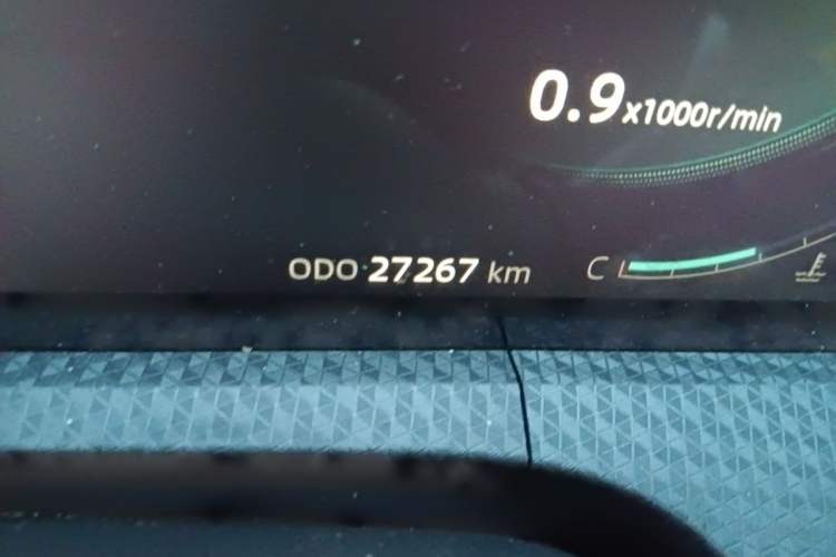 Used CHANGAN CS75 PLUS 2022 2nd Generation 1.5T Automatic Prestige Version Odometer Close Up