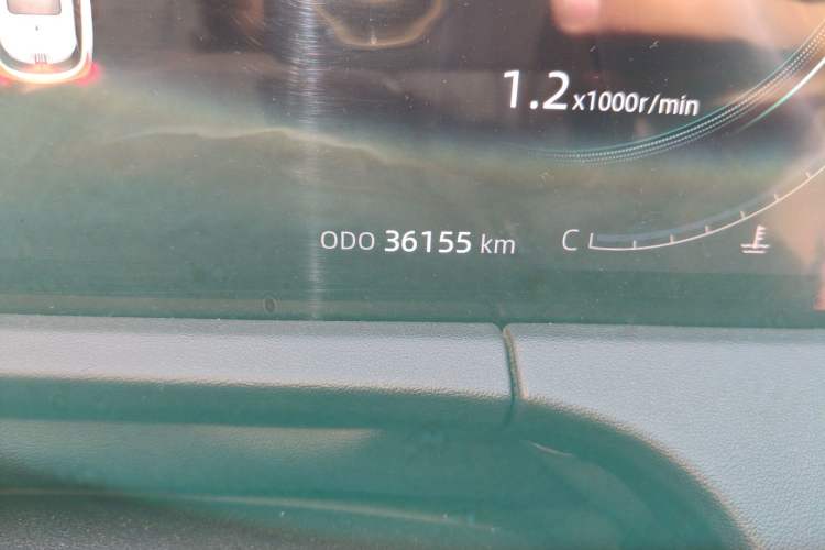 Used CHANGAN CS75 PLUS 2022 2nd Generation 2.0T Automatic Navigation Version Odometer Close Up